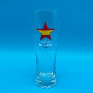 Heineken UEFA Euro 2020 Spain Tall Beer Glass 0.25 L Promo Collectible